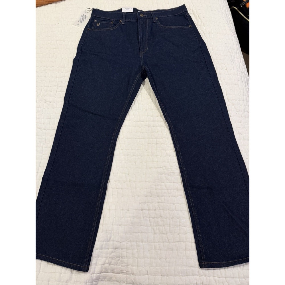 Frye Men's Dark Wash Blue Jeans Slim Bootcut 34x30 NWT